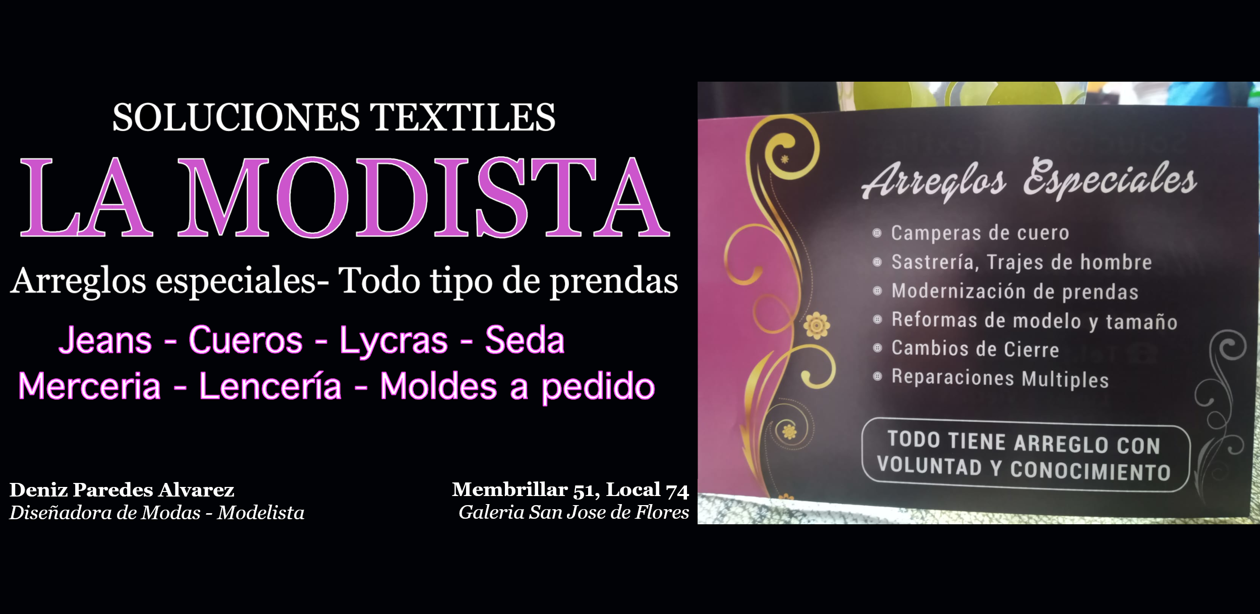 Soluciones Textiles La Modista